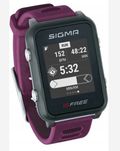 Zegarek z pulsometrem GPS SIGMA ID-FREE fioletowy
