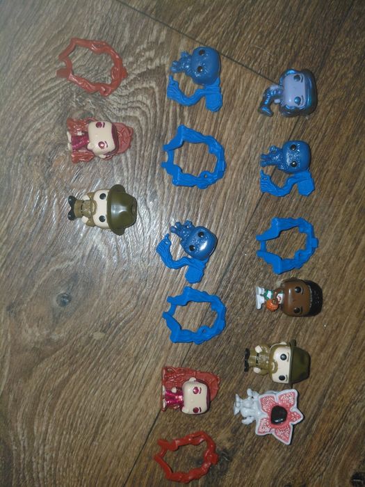 фігурки осд (stranger things,дивні дива,дд)