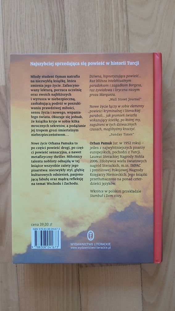 Orhan Pamuk Nowe życie