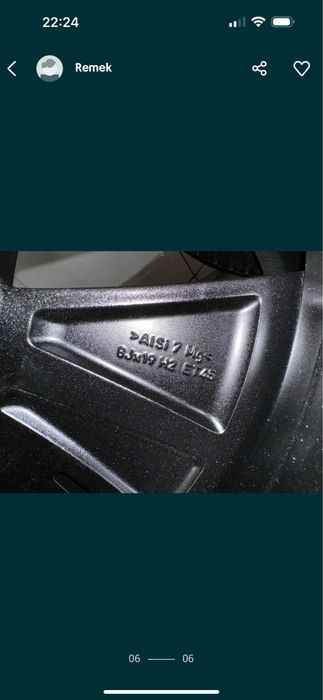 NOWE Felgi z oponami Skoda oryginał 19”