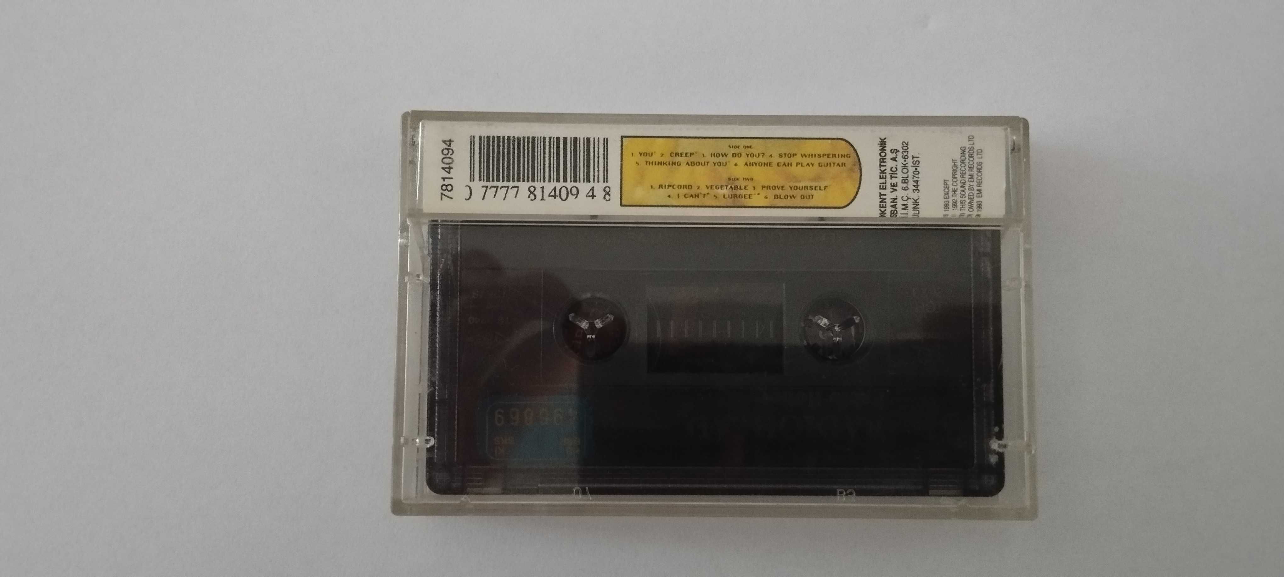 Radiohead - Pablo Honey (cassette)