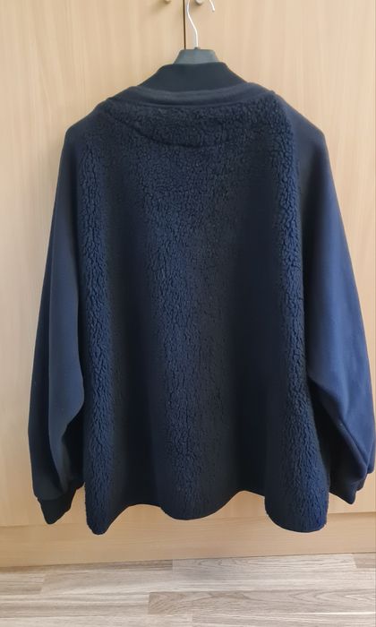 Чорна флісова куртка Uniqlo × White Mountaineering 3XL