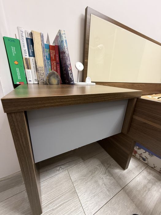 Sypialnia/ łóżko / stelaż pod materac / szafka nocna x2 / szafa Beż