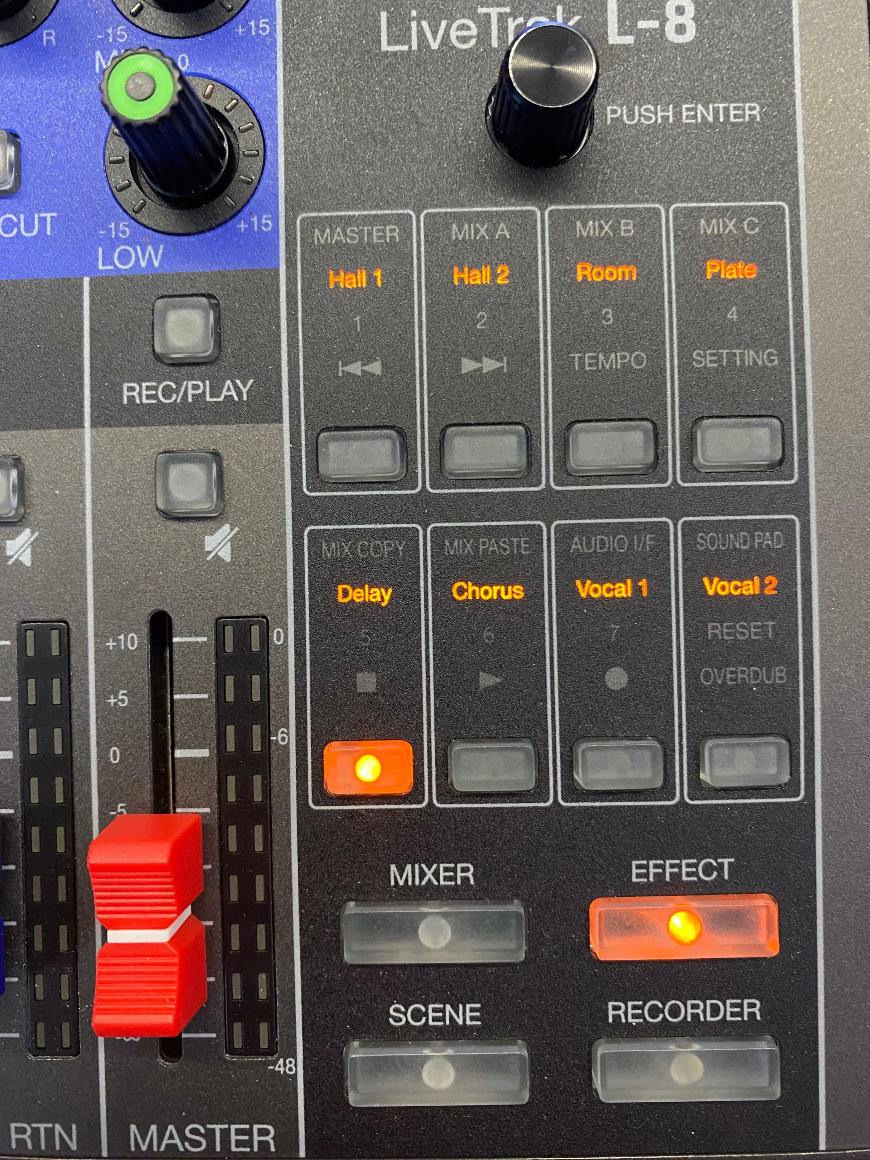 LiveTrak L-8 8-Channel Digital Mixer and Recorder