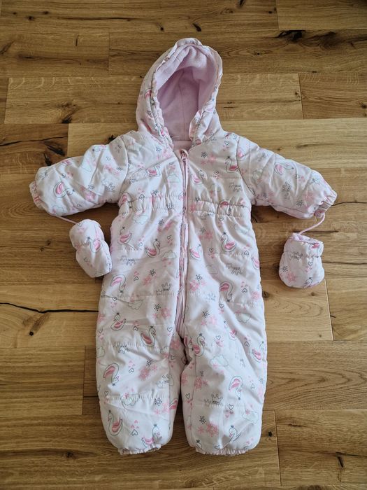 Kombinezon zimowy dla dziewczynki 80