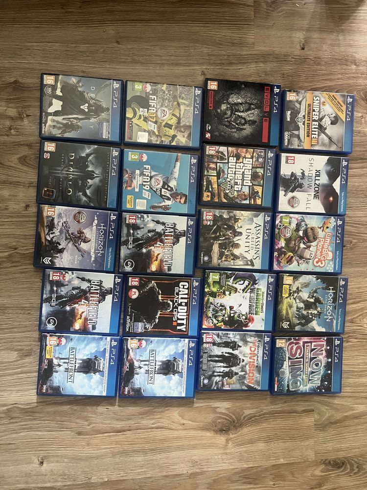 Sprzedam gry dla ps4