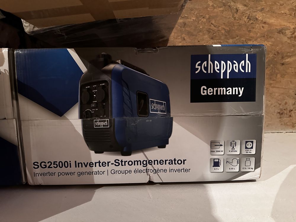 Генератор инверторный Scheppach SG2500i оригінал Німеччина Германия