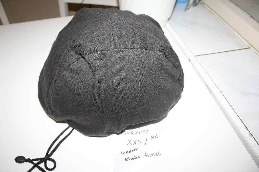 pokrowiec worek na kask narciarski XL/ XXL czarny tunel khaki