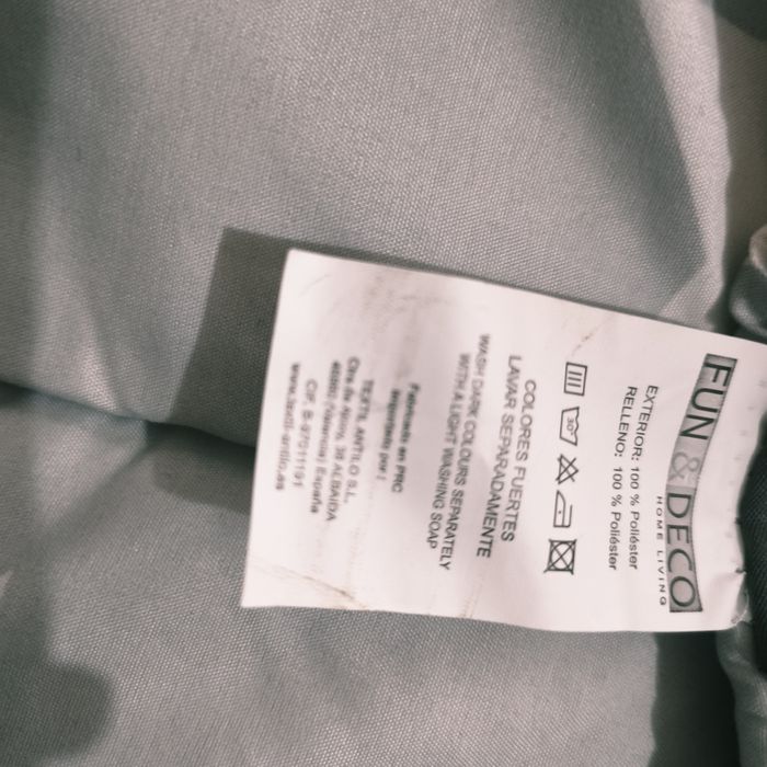 Edredão de inverno inversível cor-de-rosa/ cinza (250/270)