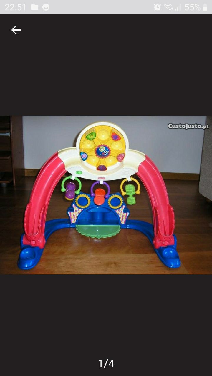 Brinquedo musical marca Fisher Price