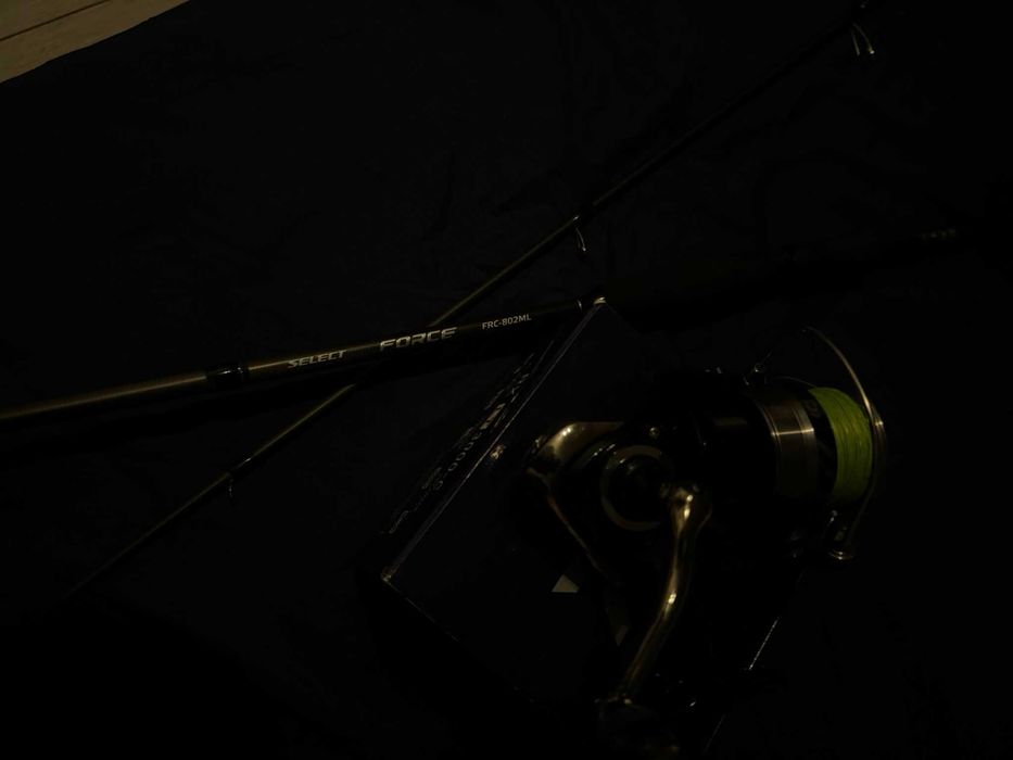 Wędka select + kołowrotek diwa RX lt 3000