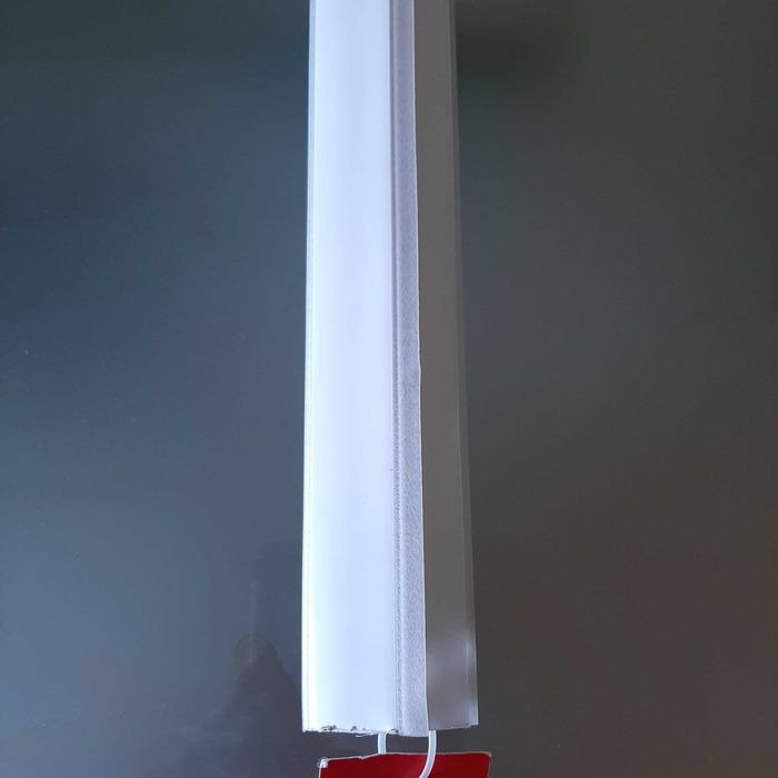 NOVO Vedante para porta STOP PVC 1 MT Branco