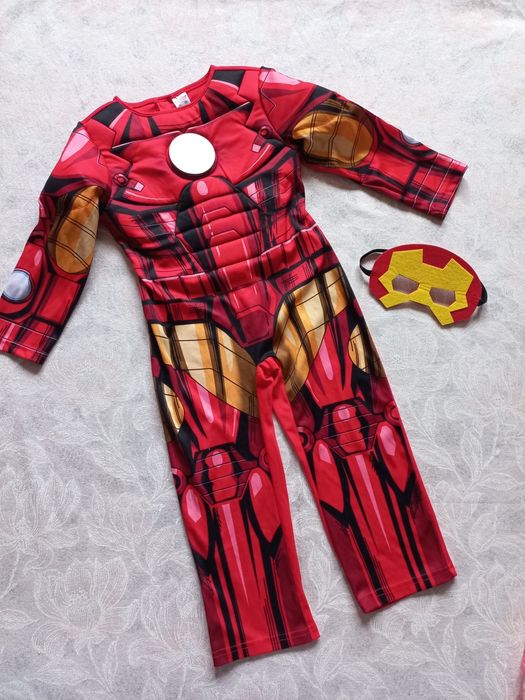 Костюм Залізної людини з підсвіткою,3-4 рочки