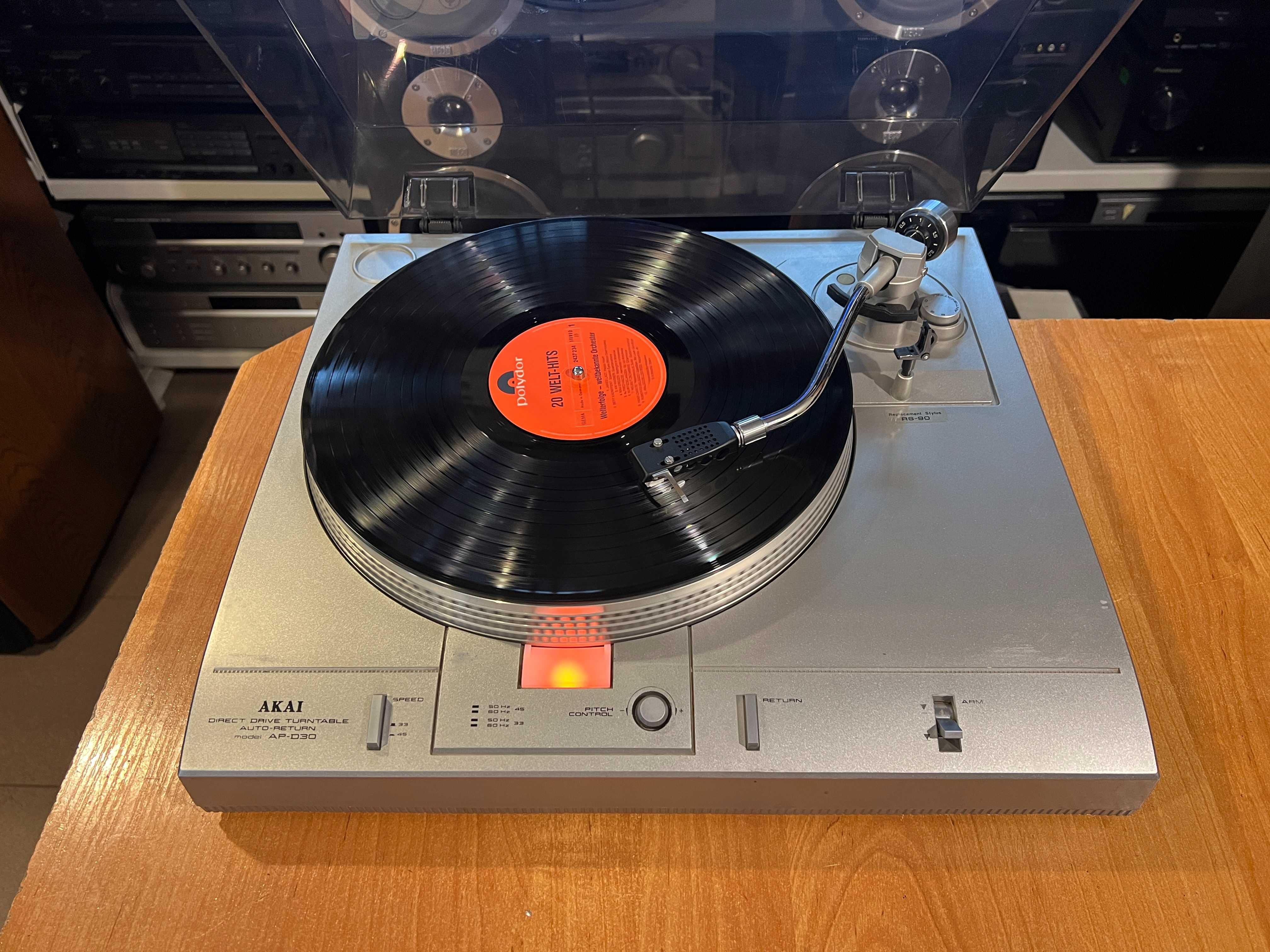 Gramofon AP-D30 Direct Drive, półautomat, Audio Room