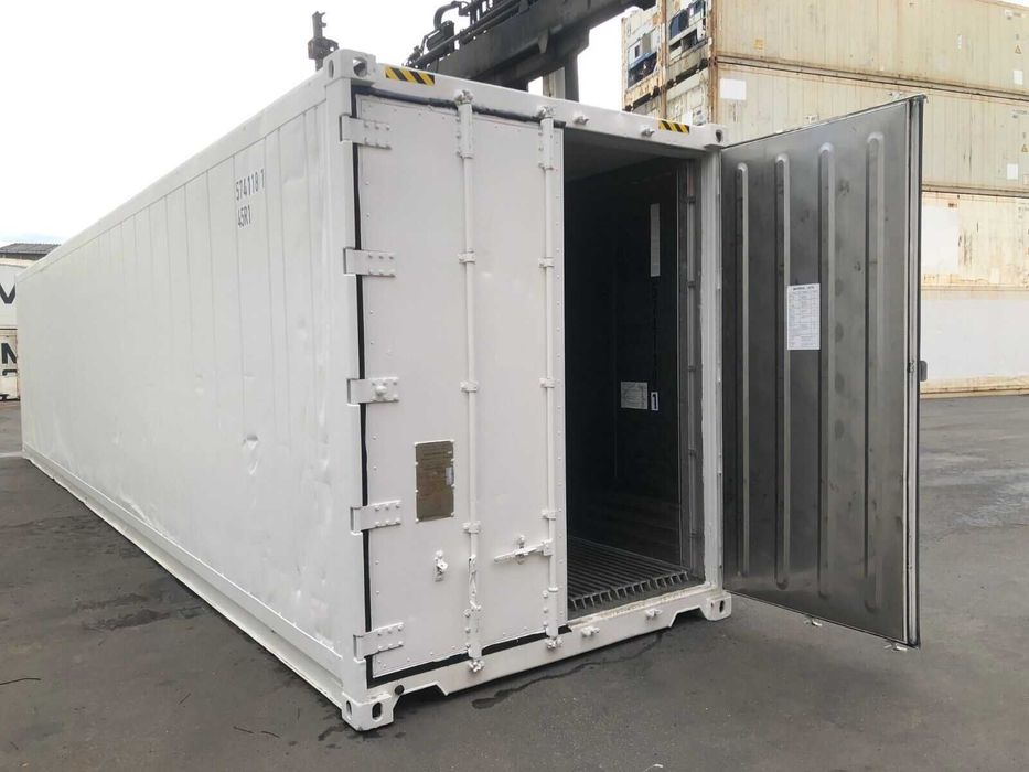 Kontener morski magazynowy chłodniczy chłodnia 40', 12mx2,5m -25/+25