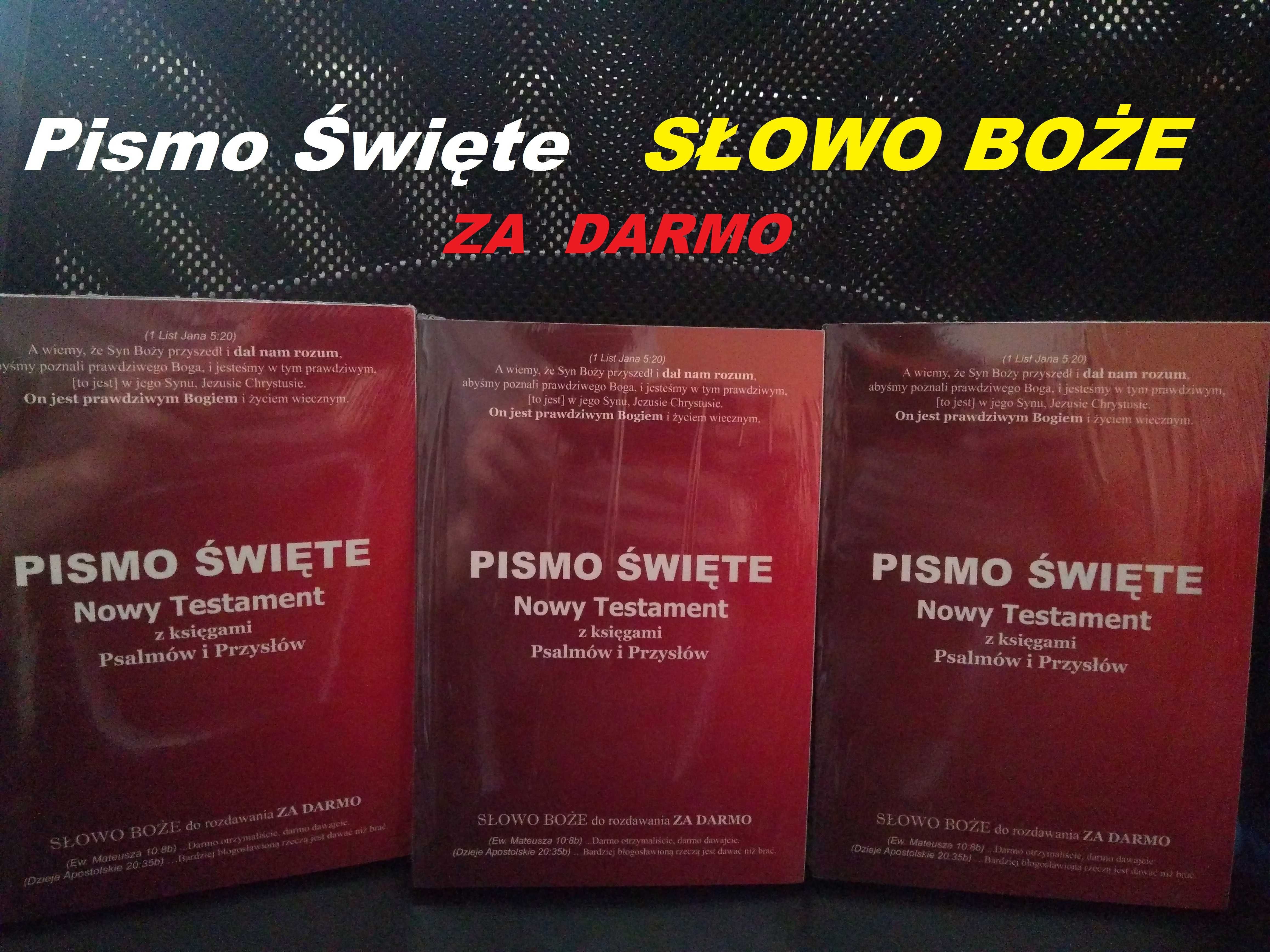Pismo Święte - uwierz w JEZUSA