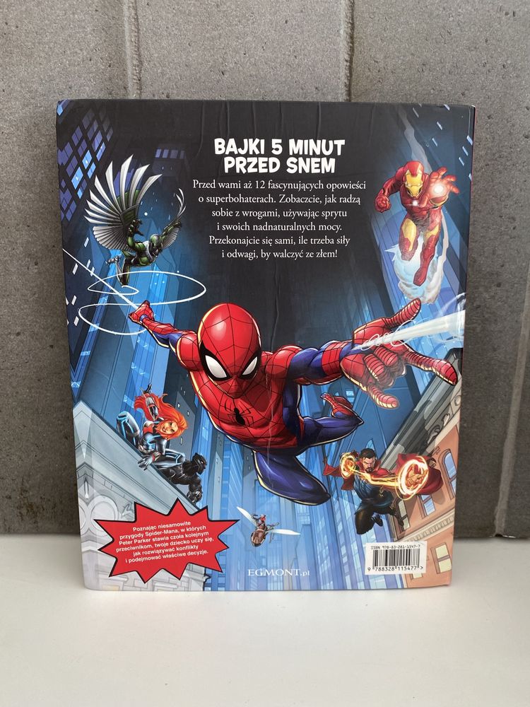 Spider-man Spiderman bajki 5 minut przed snem
