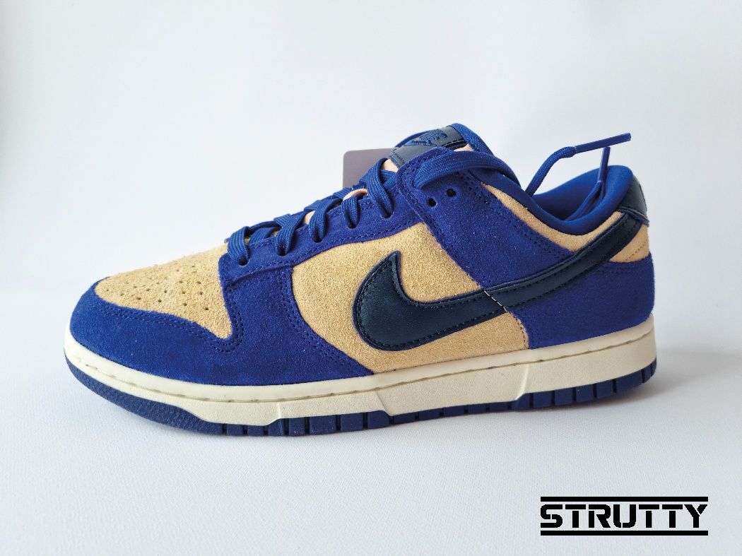 Nike Dunk Low Blue Suede