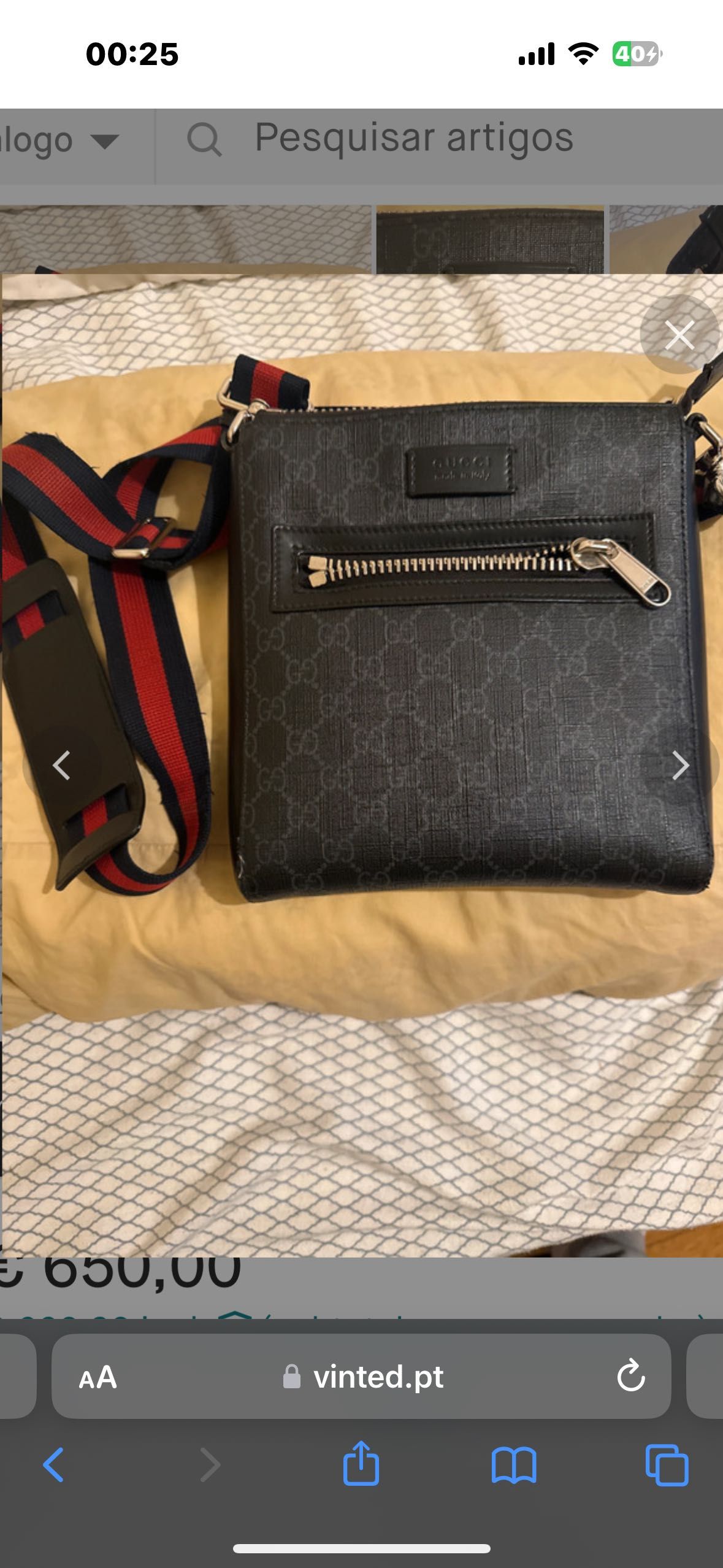 Bolsa gucci original