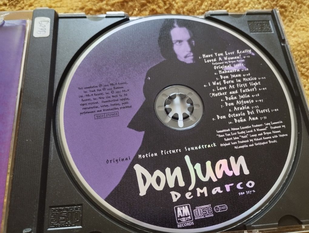 Płyta cd, Don Juan DeMarco - Michael Kamen