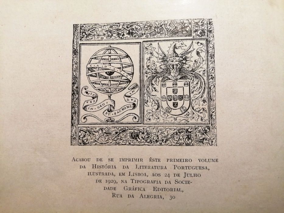História da Literatura Portuguesa Ilustrada - Completa (IV volumes)