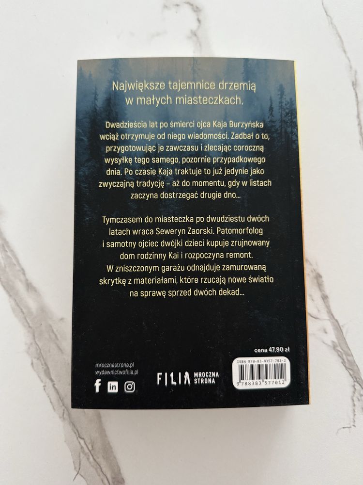 Nowa książka Listy zza grobu – Remigiusz Mróz