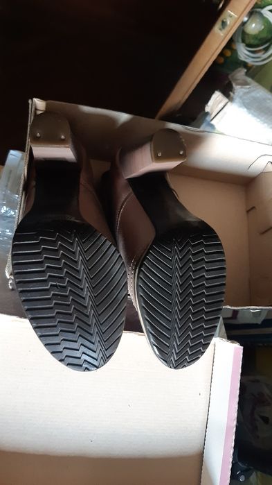 ботильоны кожаные AVANTI туфли