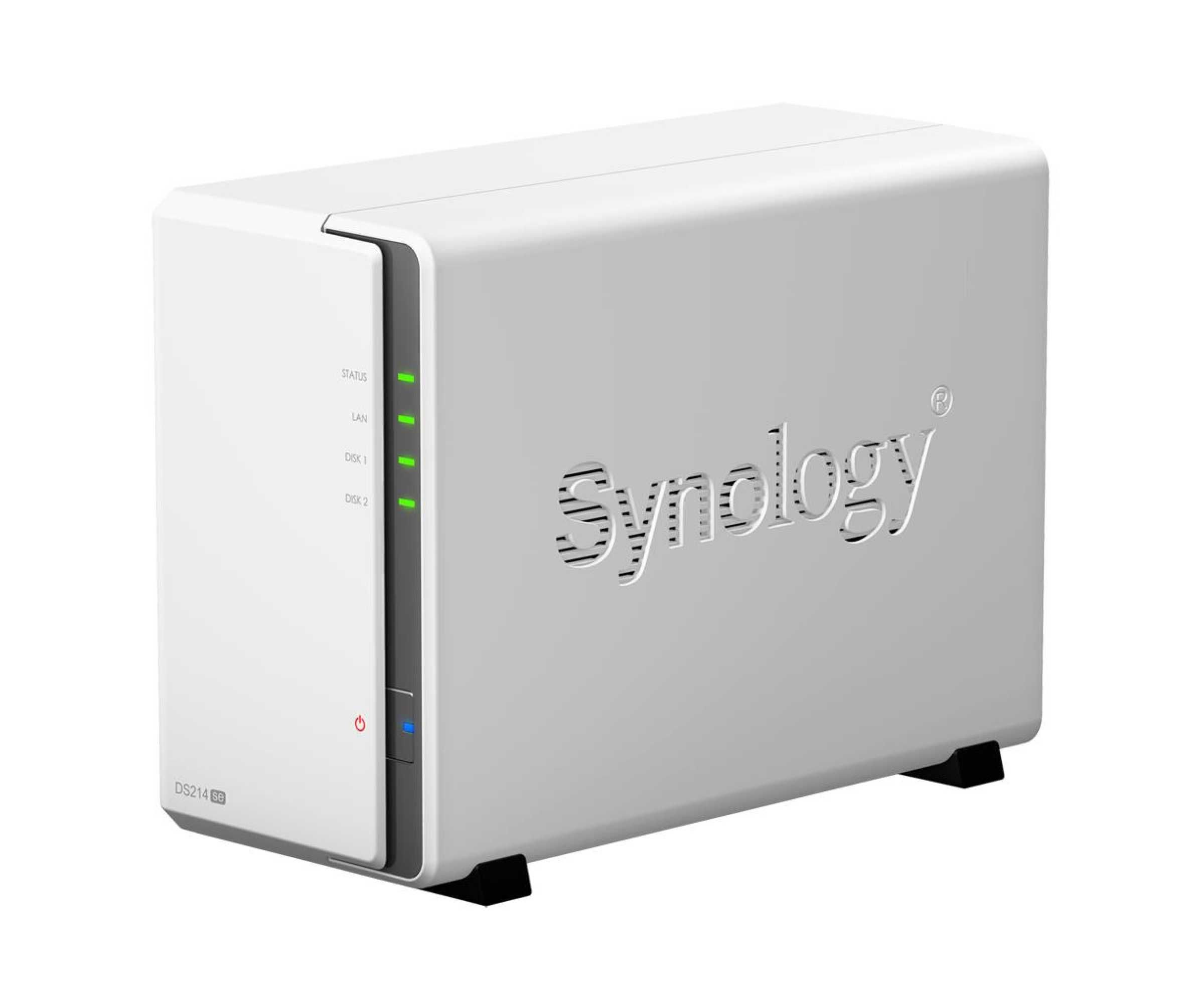 Synology DS214se Server NAS Dysk 2 x500gb WD