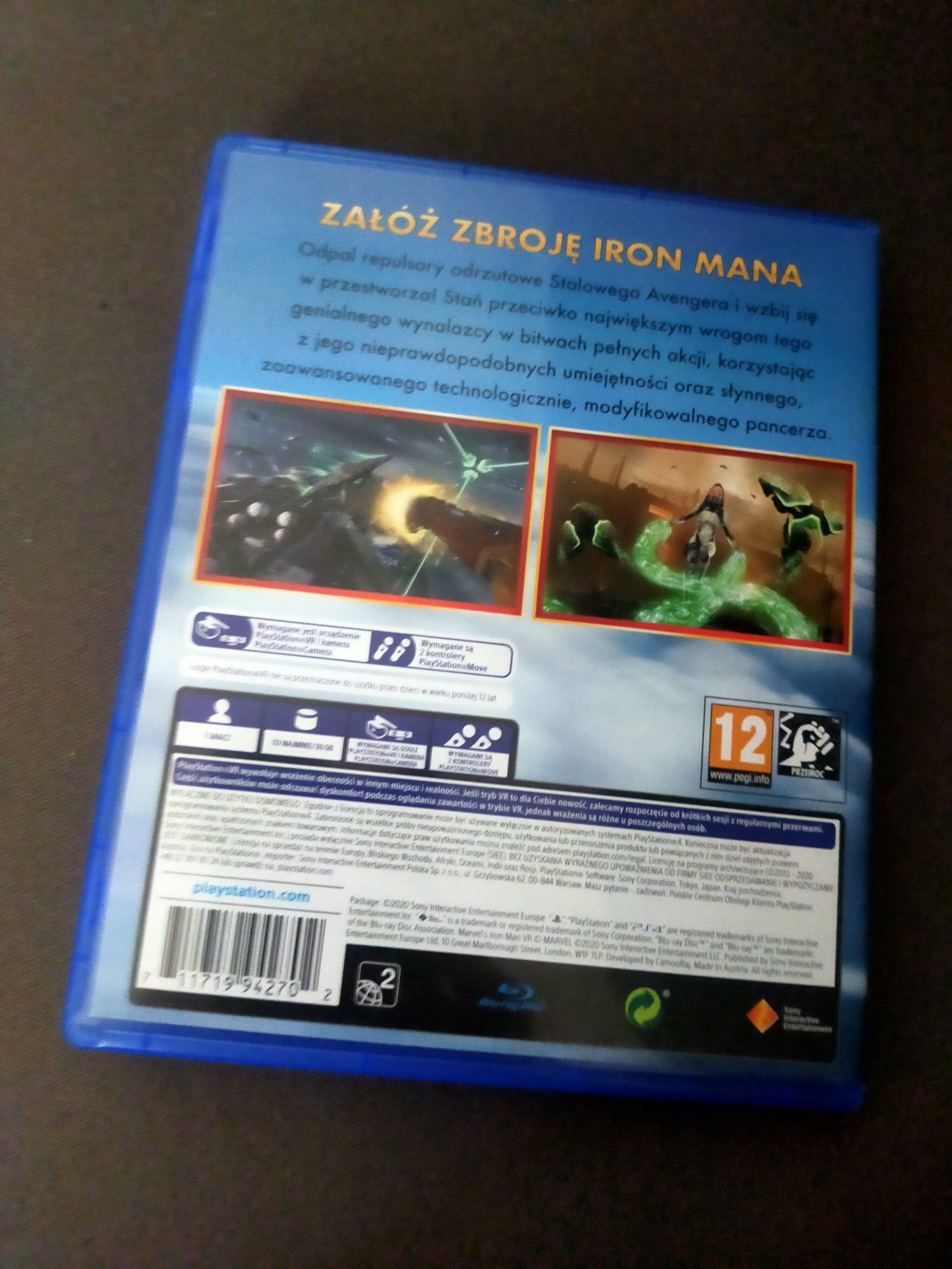 gra PS4 Marvel iron Man VR | PL