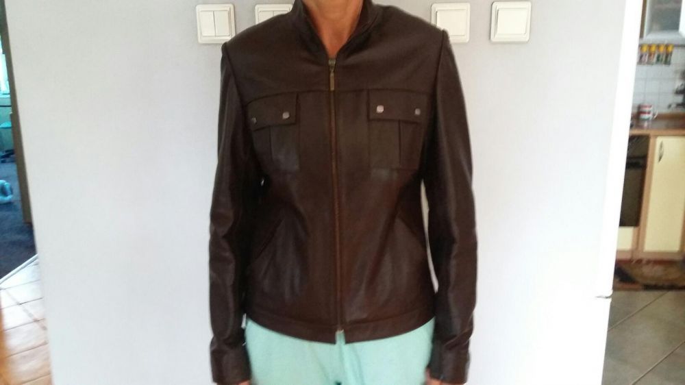 Kurtka skórzana rozm. M