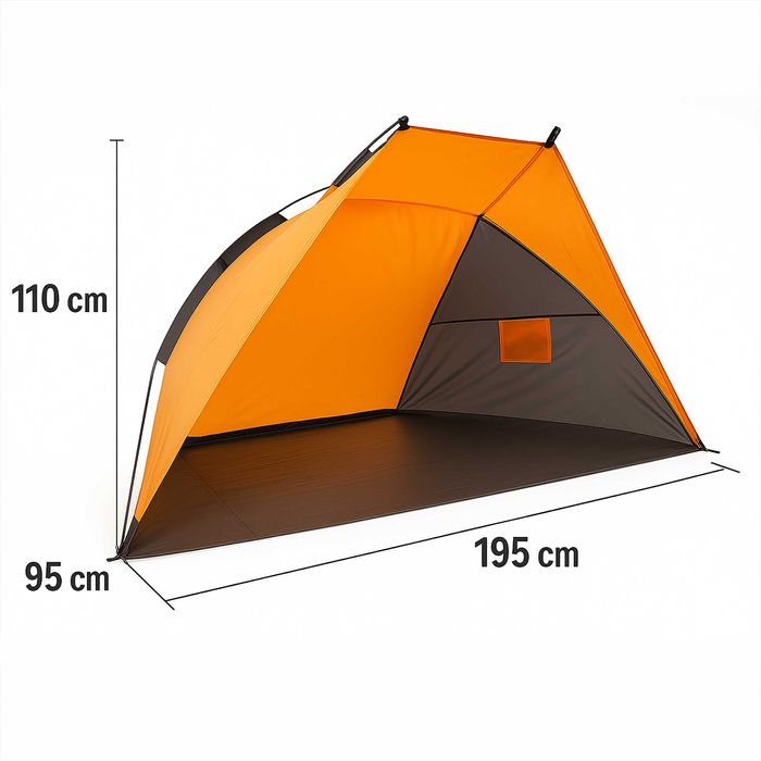 Namiot turystyczny kempingowy wodoodporny podróżny w dwóch kolorach