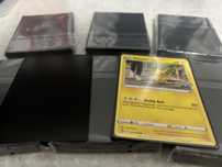 Novo Sleeves Cor“Preto” para Cartas como Pokemon, Magic the gathe etc.