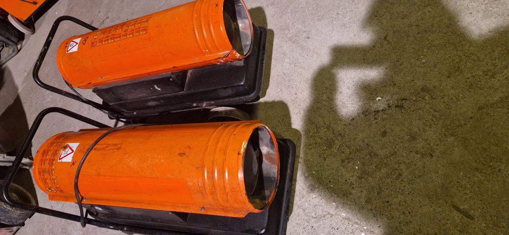 Muters master 30kw nagrzewnica cygaro odprowadzenie spalin