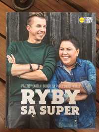 Książka kucharska „Ryby są super”.