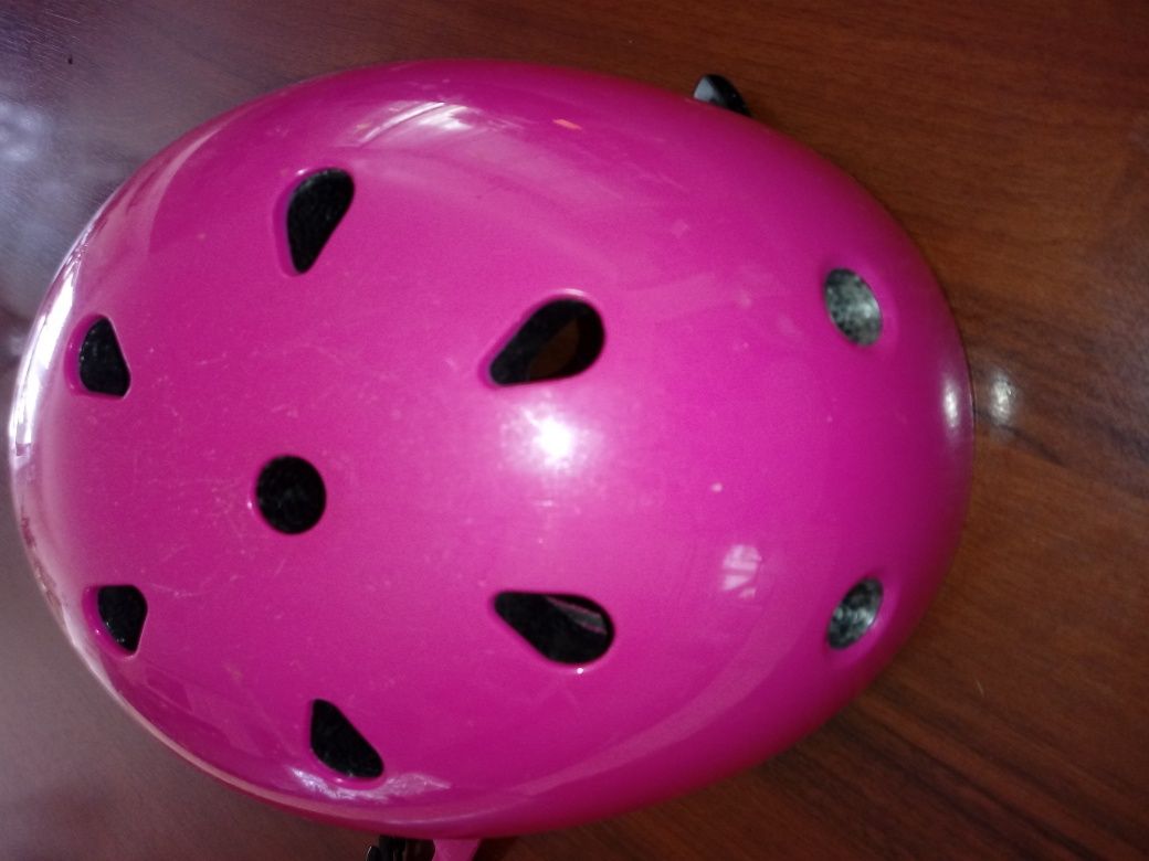 Rolki dla dziewczynki regulowane Oxelo r 34-36 + kask