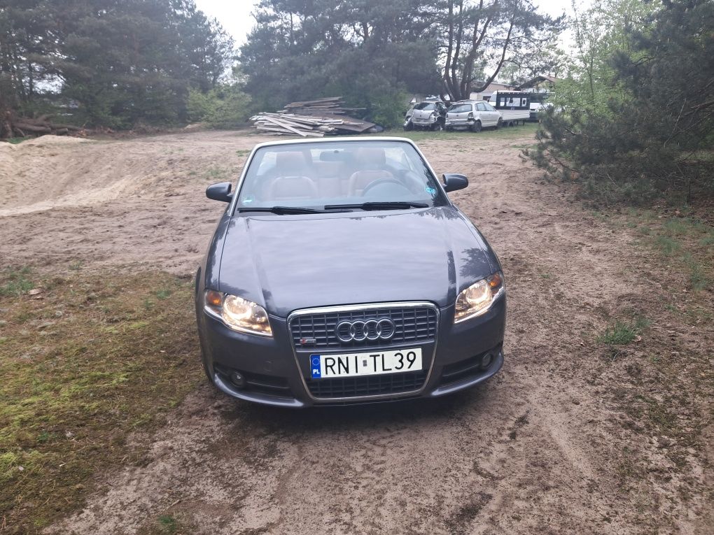 Audi a4 s_line cabrio 1,8 benzyna