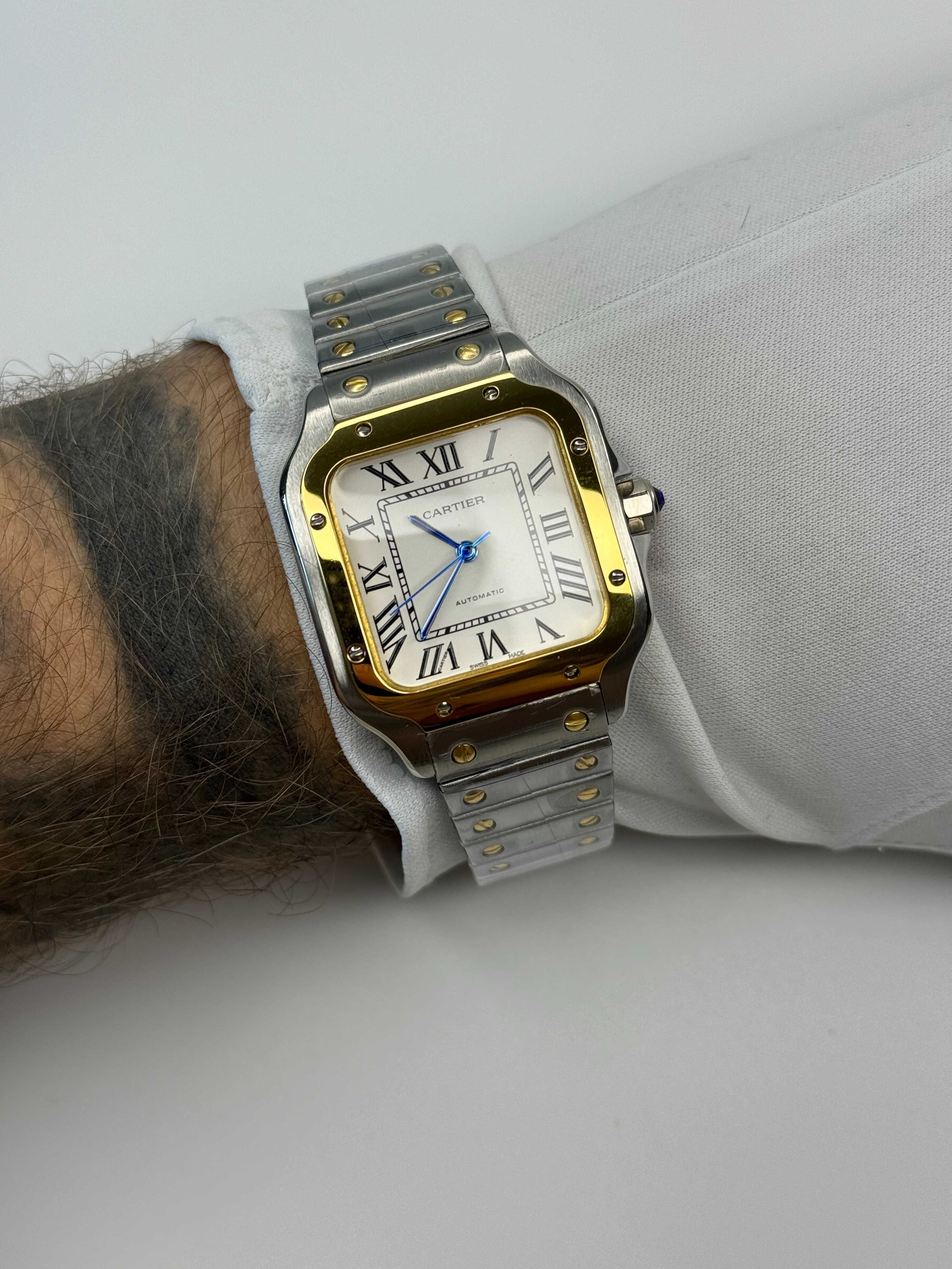 Zegarek męski Cartier Santos pod Garnitur