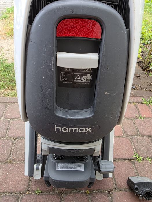 Fotelik rowerowy Hamax Caress 2 w 1 na ramę i bagażnik