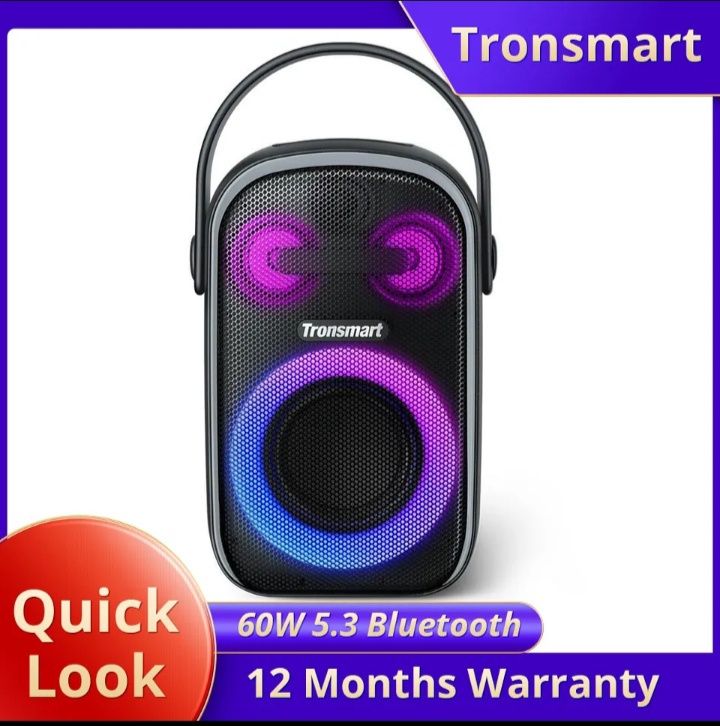 Tronsmart HALO 100 Som igual ao da JBL 60Wts RMS