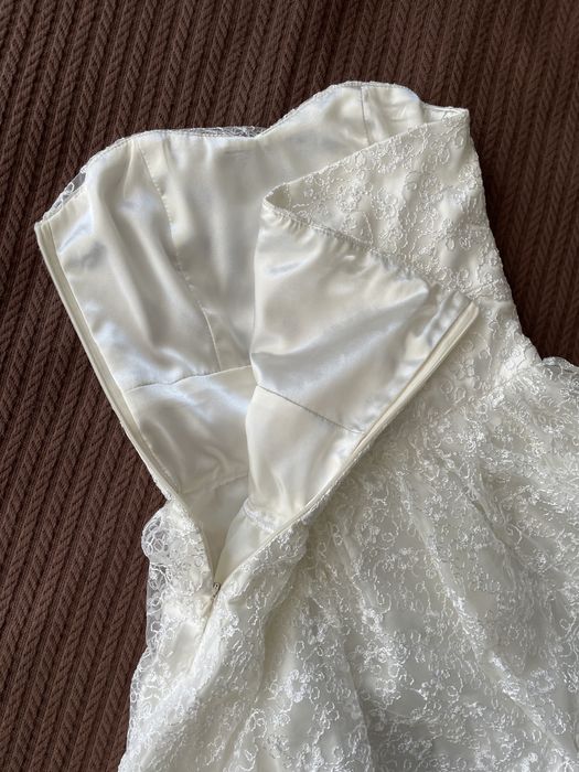 Біла сукня на випускний вечір. Платье плаття