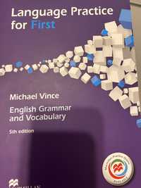 Language Practise For First Michael Vince angielski