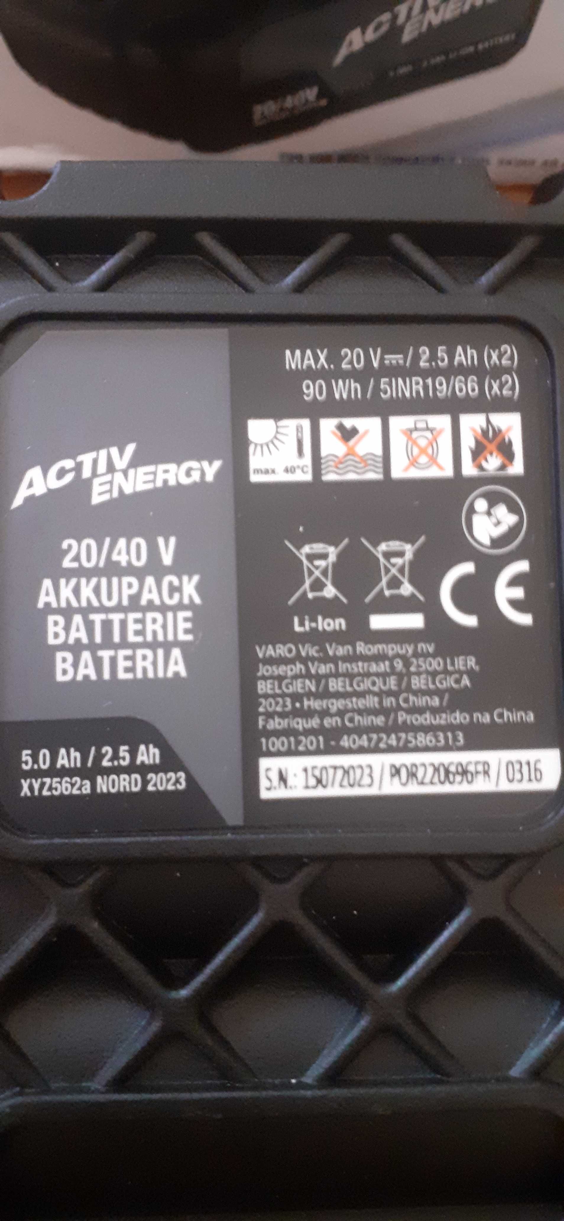 аккумулятор AX-POWER FERM, FERREX ACTIV ENERGY, Parkside 20В 4Ач