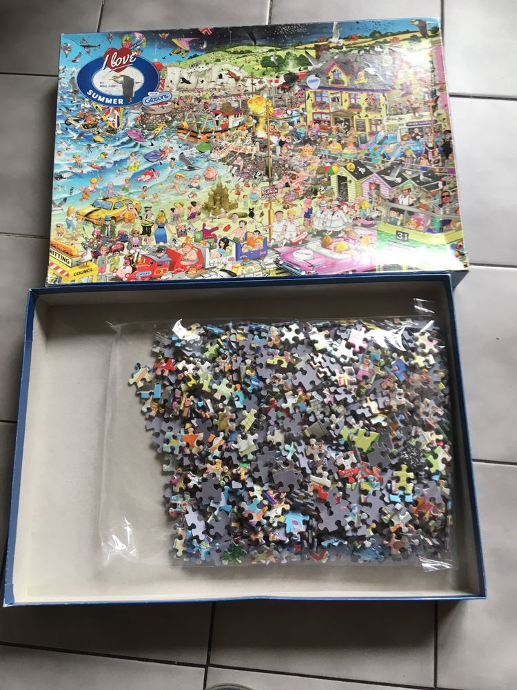 Puzzle Gibsons I love summer Mike Jupp 1000