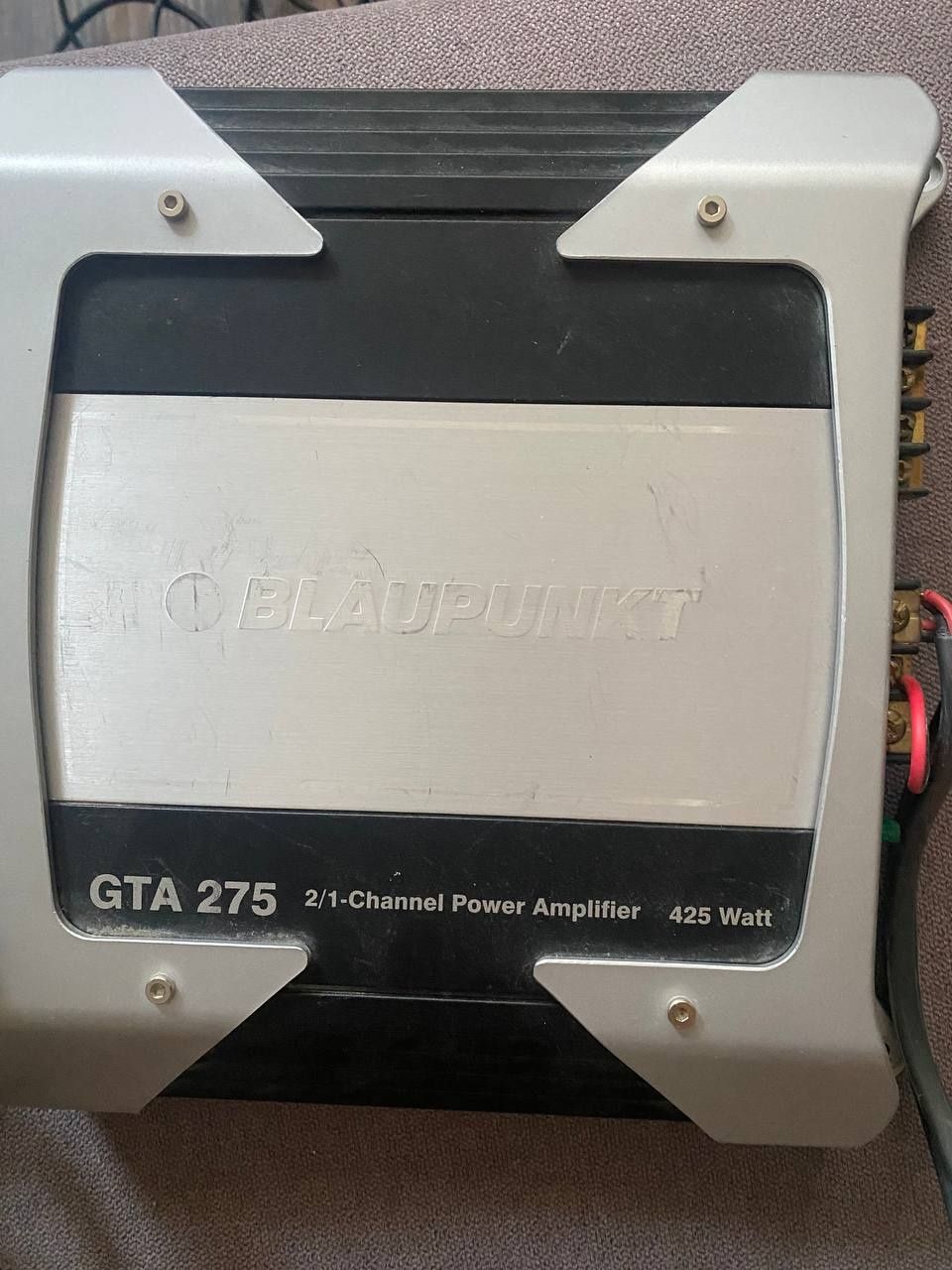 Підсилювач усилитель звуку Blaupunkt GTA 275 автомобільний