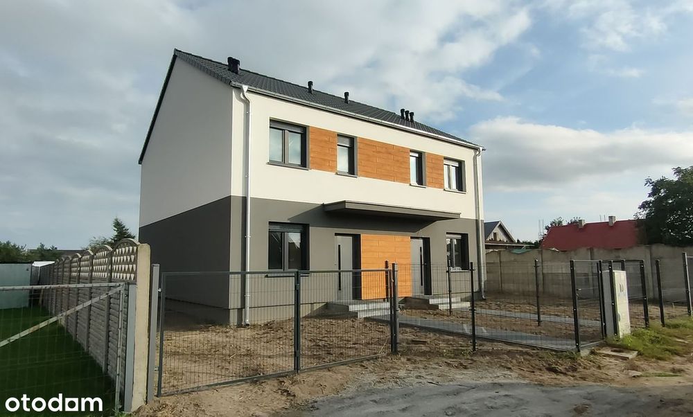 Dom w zabudowie bliźniaczej - Nowe Oborzyska