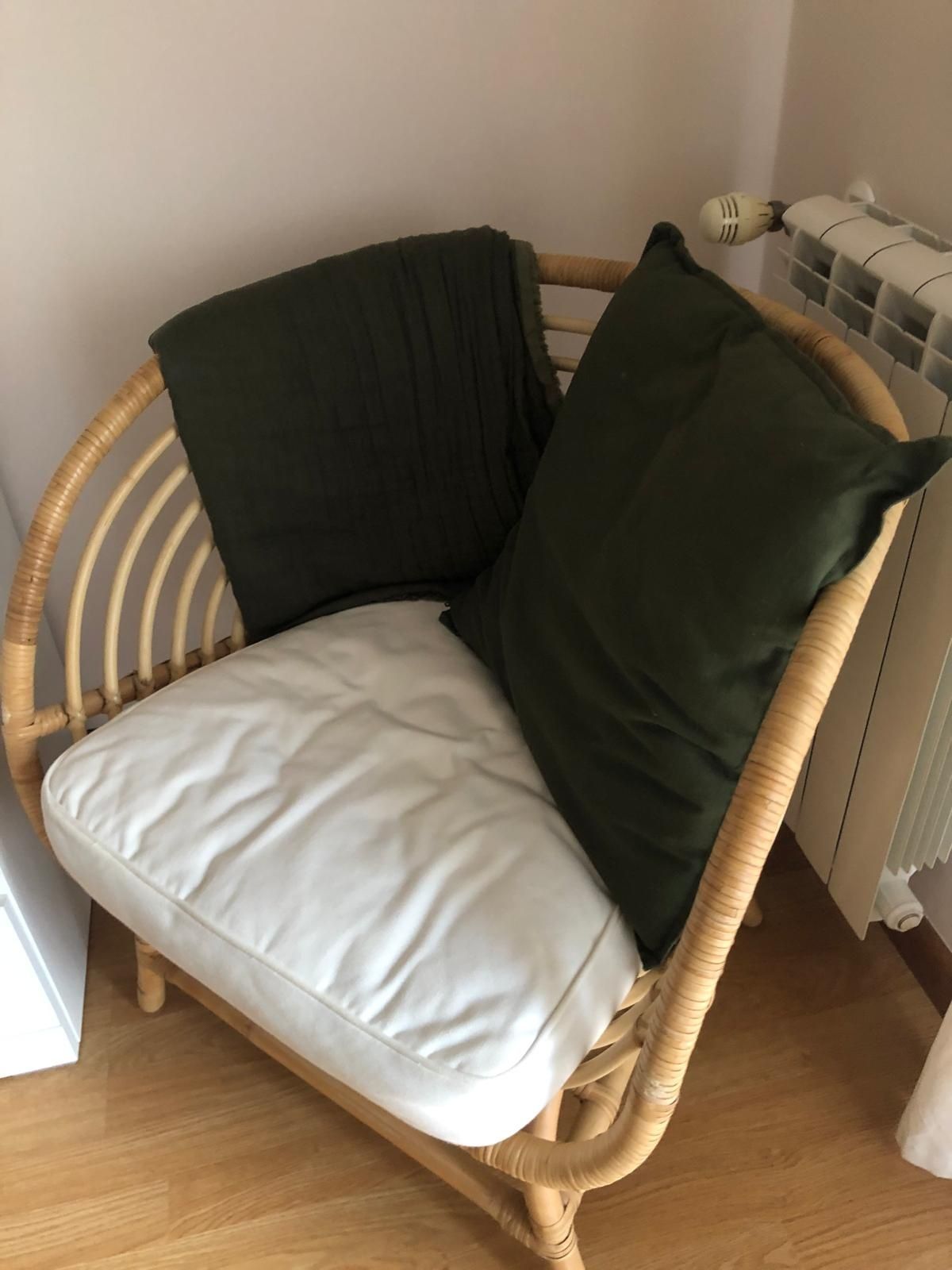 Cadeira/Poltrona em Verga BUSKBO IKEA