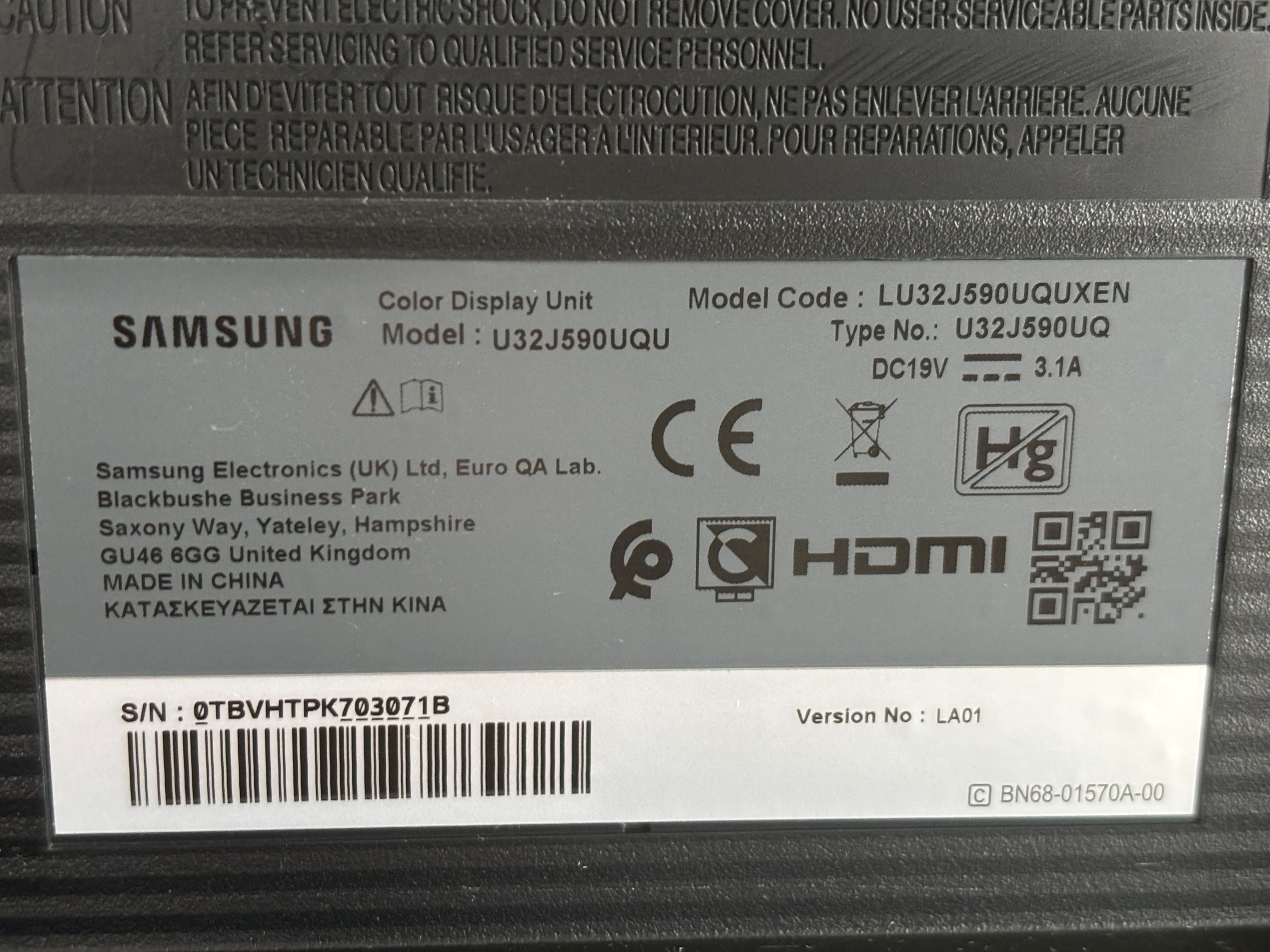 Monitor Samsung U32J590