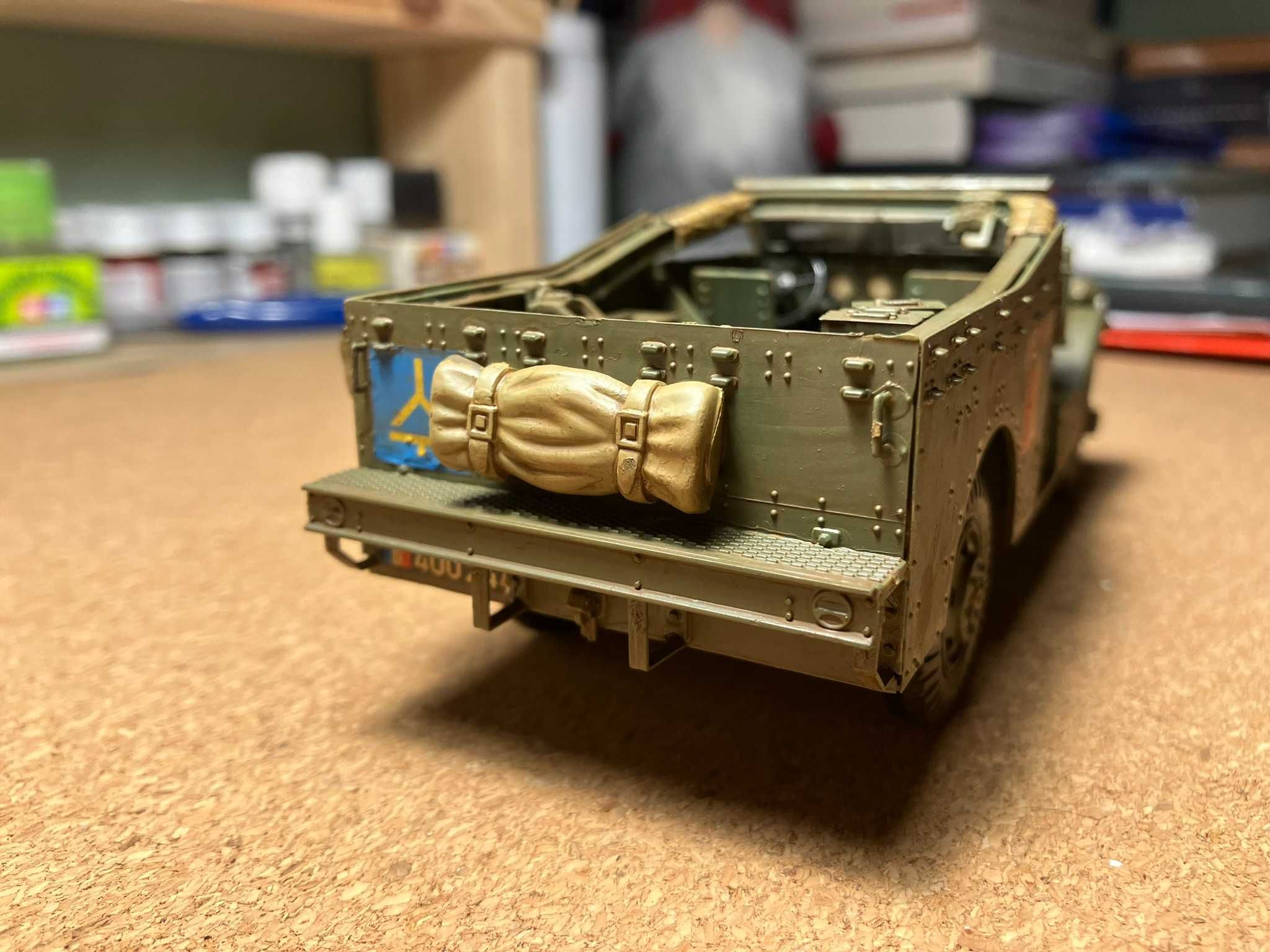 Model do sklejania pojazd M3 Scout Car czołg Zvezda Tamiya Italeri