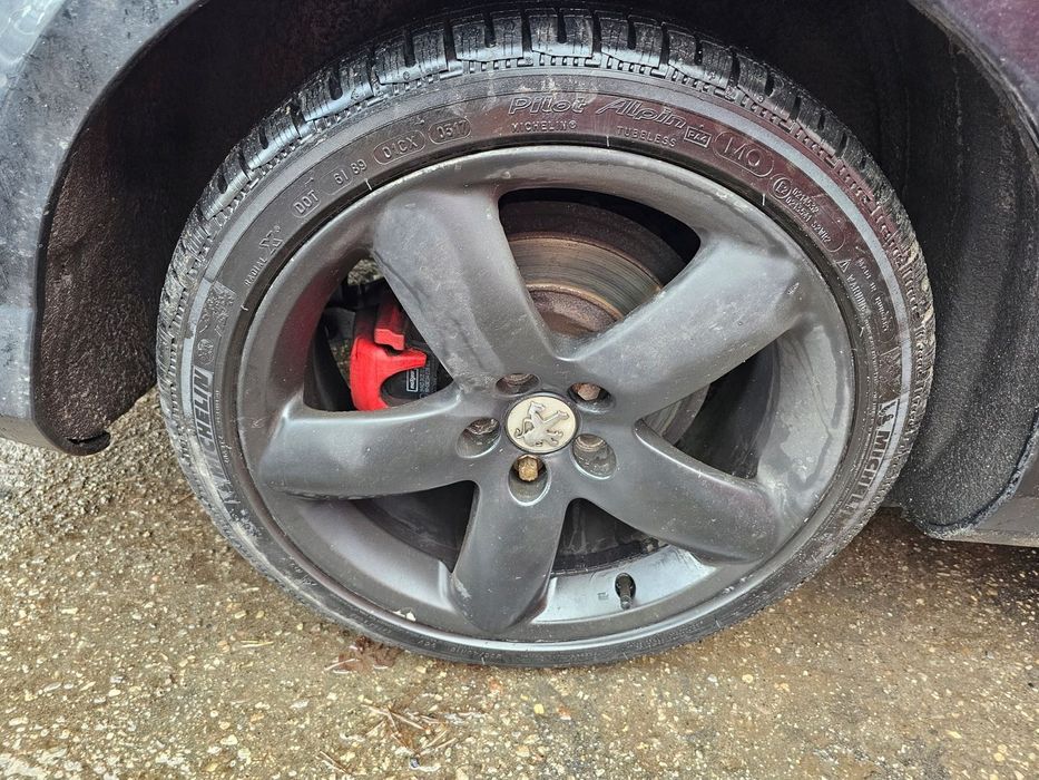 FELGI ALUMINIOWA KOŁA OPONY PEUGEOT 407 18&quot; 5x112 ET43 9652091580