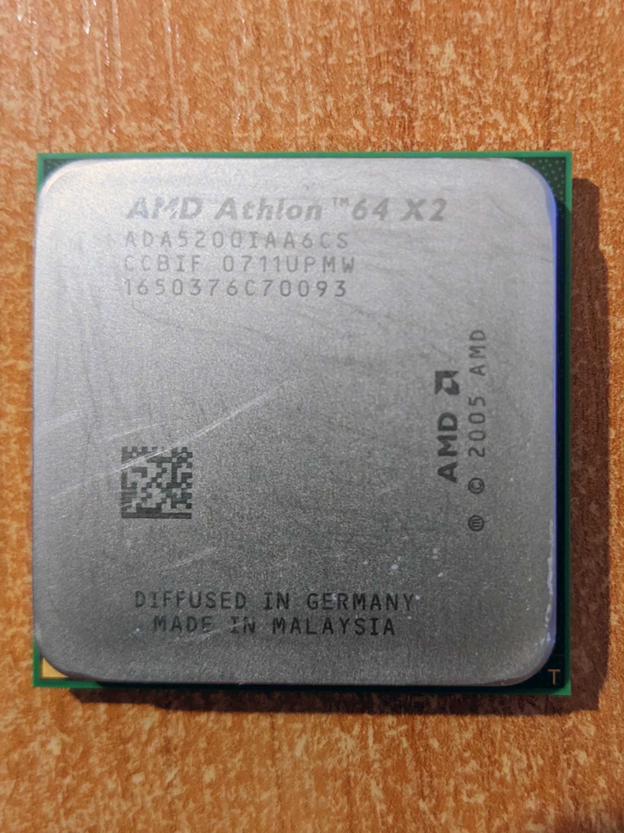 Процессор AMD Athlon 64 X2 5200 2700MHz, сокет AM2 (am2+) + Охлаждение